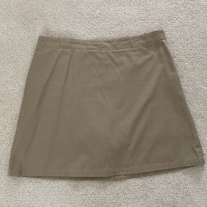 Lands’ End Khaki skirt